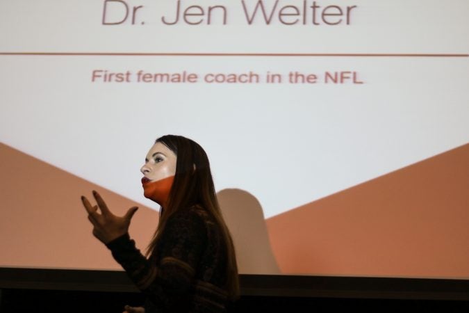 NFL's first female coach Jen Welter: 'I didn't even dream this was