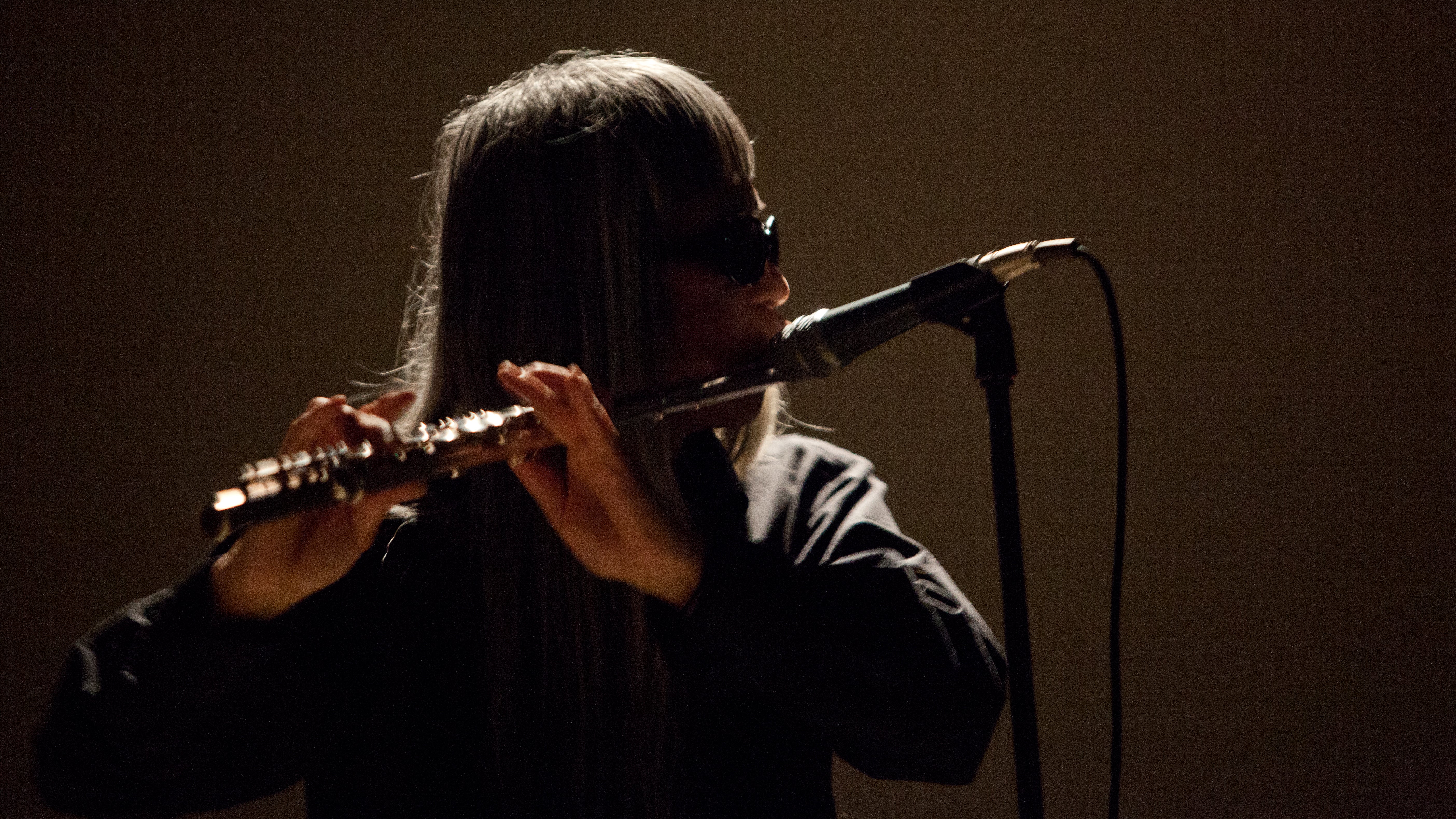Haino, performing in 2012.