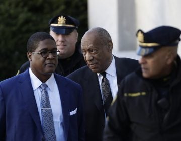 Bill Cosby arrives for a pretrial hearing in his sexual assault case