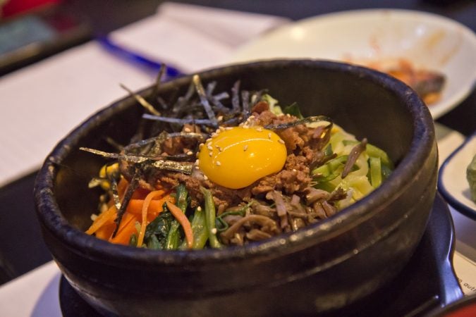 Dolsot Bibimbap at Seorabol Korean Restaurant in Olney. (Kimberly Paynter/WHYY)