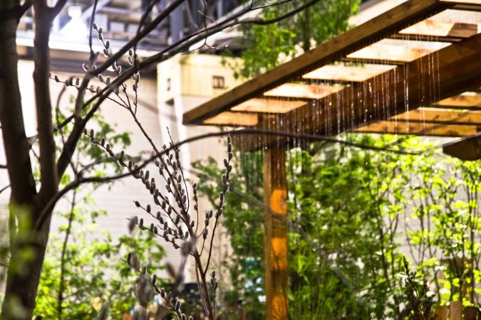 Stoney Bank Nurseries from Glen Mills in Pa., created Water’s Edge. (Kimberly Paynter/WHYY)