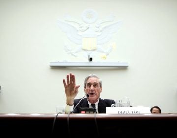 Then-FBI Director Robert Mueller testifies during a hearing before the House Judiciary Committee on June 13, 2013, on Capitol Hill