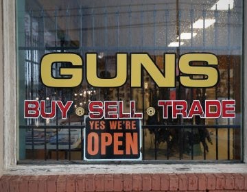 Current federal law only requires background checks for gun purchases from licensed gun dealers, but gun control advocates want to extend the law to include private gun sales, too. (John Moore/Getty Images)