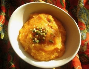 Syrian-Style Haroset, a Passover spread made with apricots and pistachios. (Jennifer Abadi)