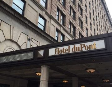 Exterior of the historic Hotel du Pont, which opened in 1913. (File)