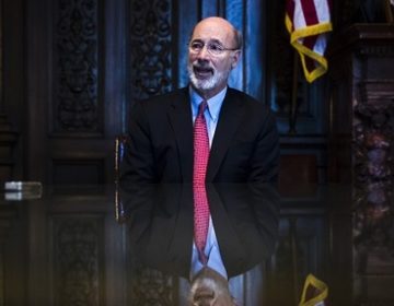 Wolf isn't saying whether he plans to sign or veto a high-profile opioid prescription bill on Friday. (Matt Rourke/AP Photo)