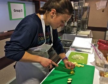 A pilot program at the Philadelphia College of Osteopathic Medicine gives students lessons on nutrition.