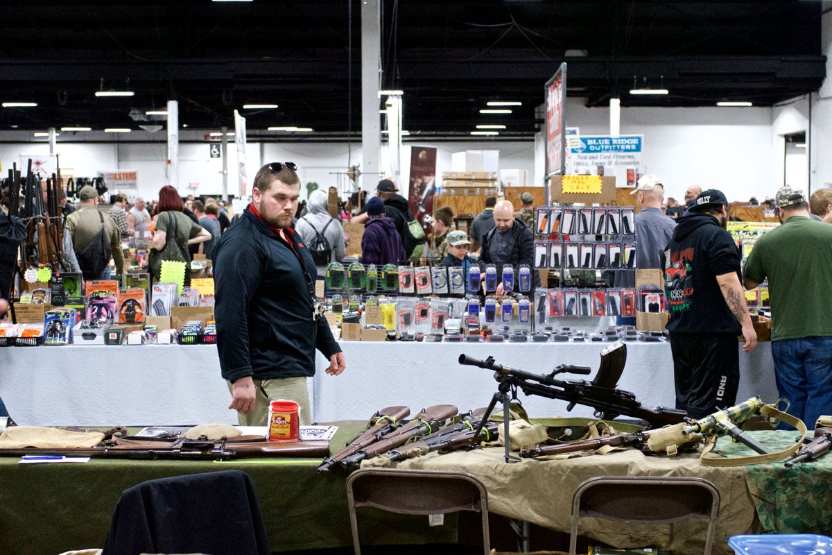 Gun show buyers, sellers say they're left out of gun control debate WHYY