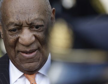 Bill Cosby arrives for his sexual assault trial, Tuesday, April 10, 2018, at the Montgomery County Courthouse in Norristown, Pa.