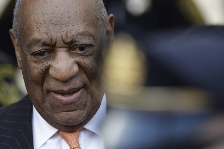 Bill Cosby arrives for his sexual assault trial, Tuesday, April 10, 2018, at the Montgomery County Courthouse in Norristown, Pa.