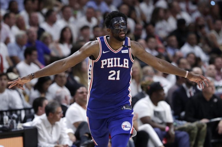 Philadelphia 76ers' Joel Embiid