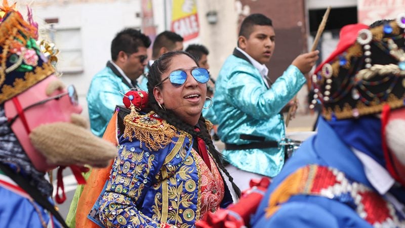 The festival returned for its 12th year, after a hiatus taken due to an increase in immigration raids. (Angela Gervasi for WHYY)