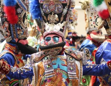 The elaborate costumes of the annual Carnaval de Puebla draw comparisons to the Mummers.