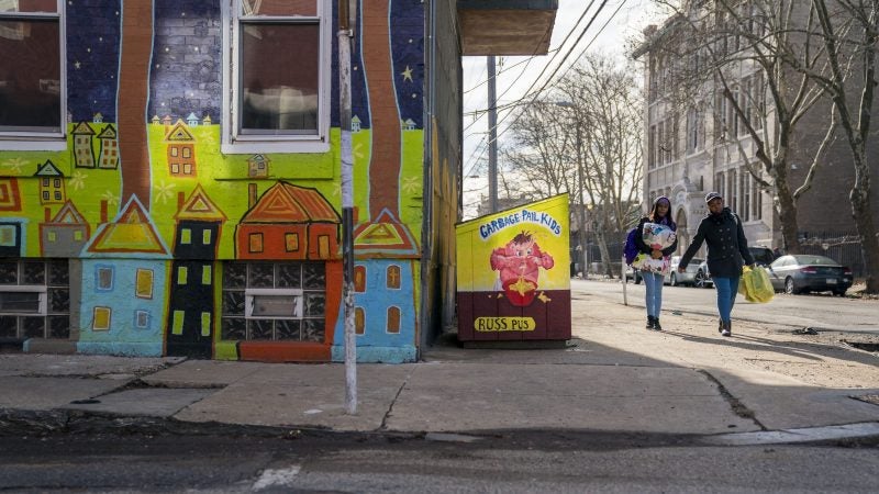 A slice of life in Strawberry Mansion. (Jessica Kourkounis/WHYY)