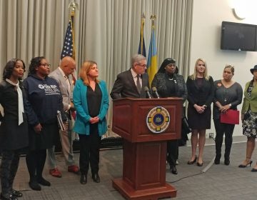 Philly DA Larry Krasner announces a new Victims Advisory Committee (Tom MacDonald/WHYY)