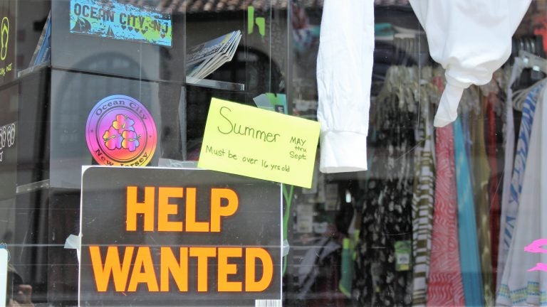 The Jersey Shore employs thousands of seasonal workers each summer. (Bill Barlow/for WHYY)