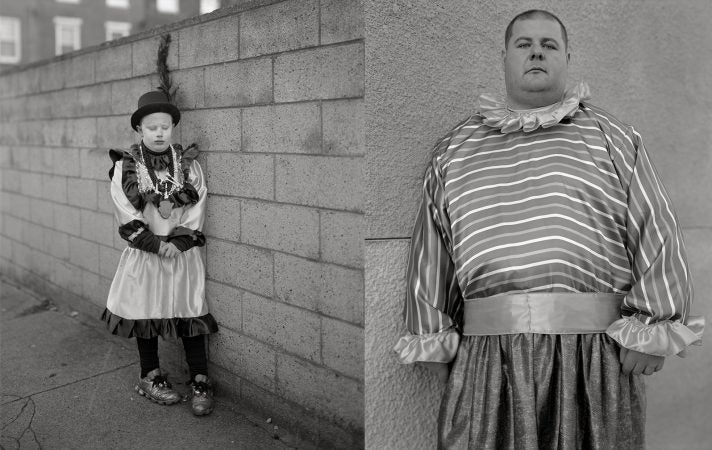 Photos of Mummers from the book 
