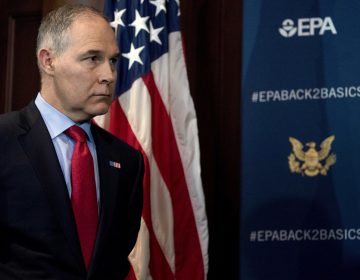 Environmental Protection Agency Administrator Scott Pruitt announces his decision to scrap fuel standards. He faces lawmakers Thursday for the first time since numerous ethics allegations surfaced.