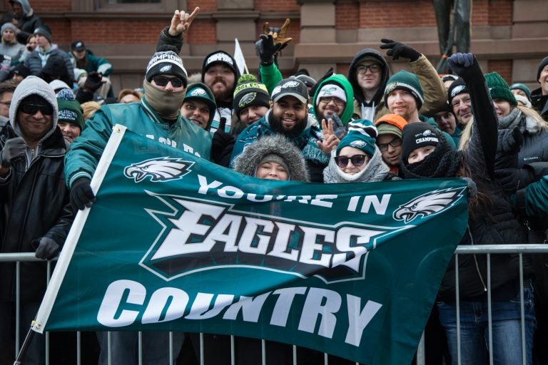 Fans celebrate Eagles victory in South Philadelphia - 6abc