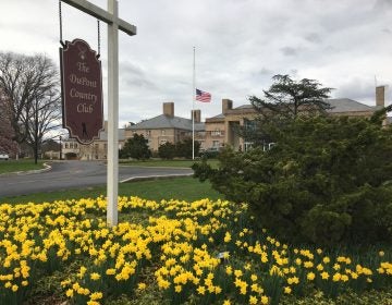 Family heir Ben duPont and former DuPont Company executive Don Wirth are the new owners of the DuPont Country Club. (Mark Eichmann/WHYY)