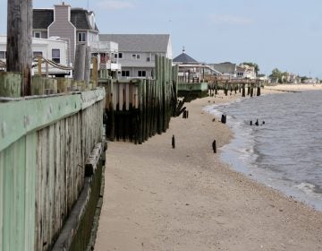 The bayfront town of Fortescue in Downe Township, New Jersey.