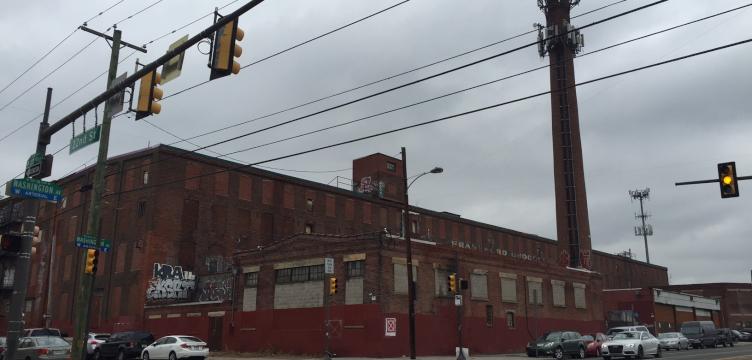 The former Frankford Chocolate Factory at 2101 Washington Avenue (Courtesy of OCF Realty)