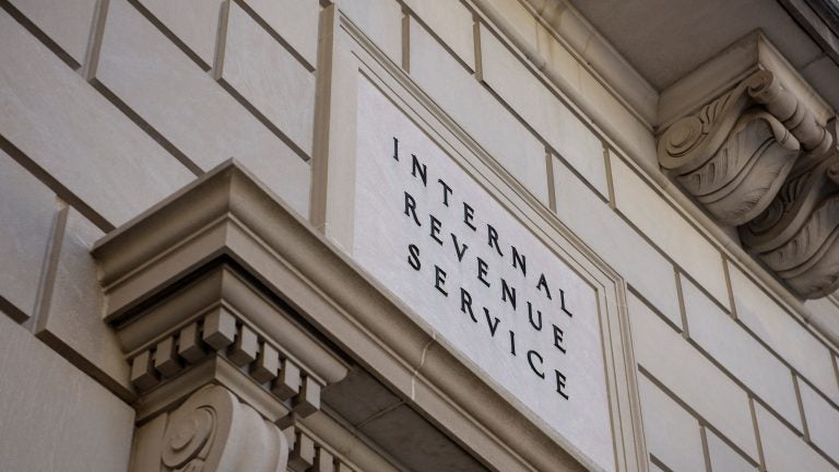 A view of the Internal Revenue Service's headquarters on March 24, 2016, in Washington, D.C. (Brendan Smialowski/AFP/Getty Images)