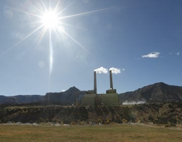 A coal-fired power plant on outside Huntington, Utah