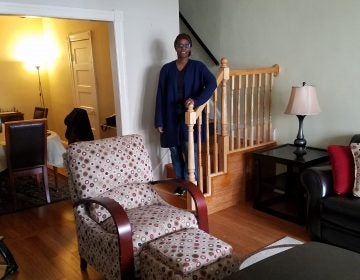Myia Hurst in her Roxborough home. (Photo courtesy of Philadelphia Housing Authority)