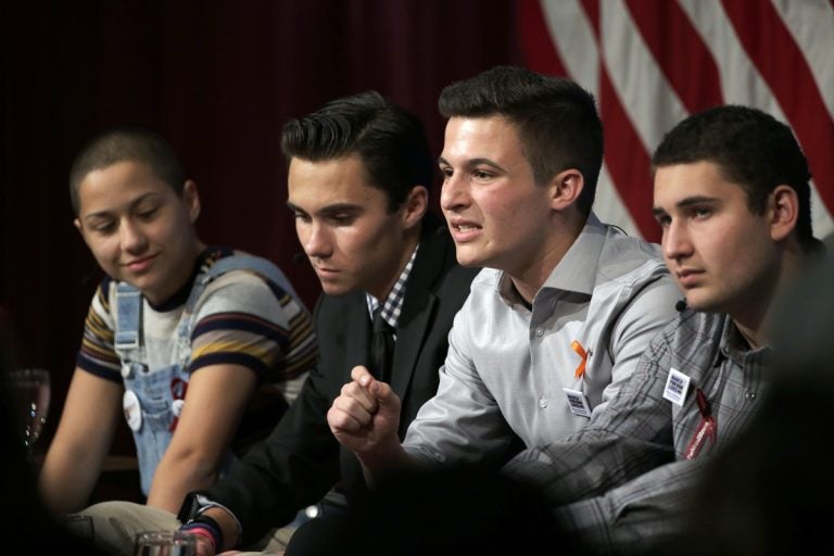 Emma Gonzalez,David Hogg,Cameron Kasky,Alex Wind