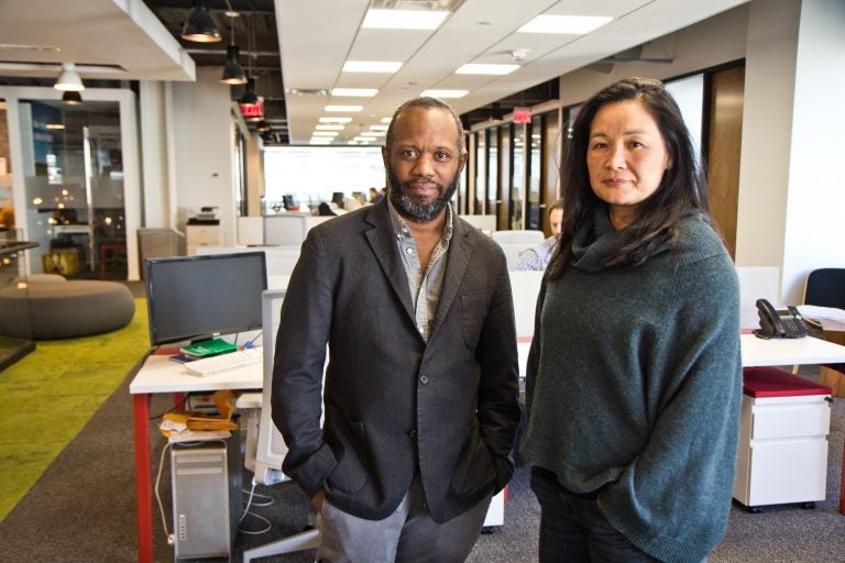 Thyyib Smith and Meegan Denenberg are cofounders of Pipeline Philly, a co-working space in Center City.