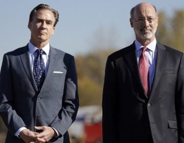 The relationship between Governor Tom Wolf and Lieutenant Governor Mike Stack has never been a close one, and became especially strained after Wolf stripped Stack of his security detail and other staff following verbal abuse allegations. (Matt Rourke/AP Photo)