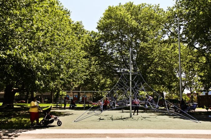 Smith Playground in South Philadelphia. (Kimberly Paynter/WHYY)