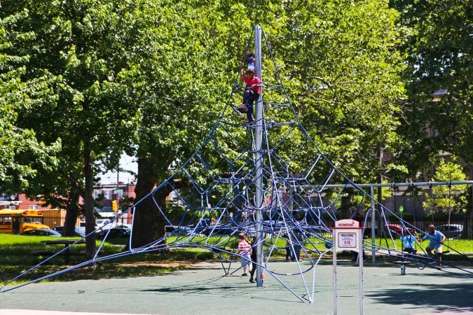 Smith Playground in South Philadelphia. (Kimberly Paynter/WHYY)