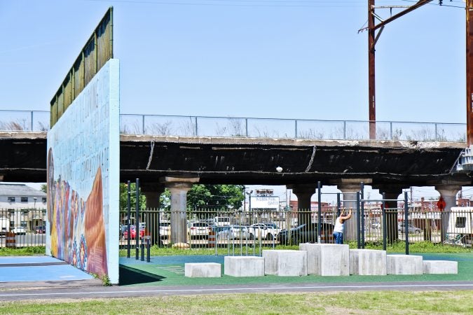 Smith Playground in South Philadelphia. (Kimberly Paynter/WHYY)