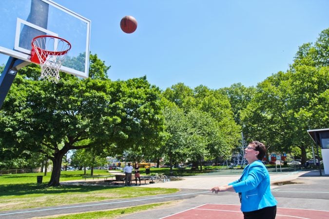 Kathryn Ott Lovell is commissioner of Philadelphia’s Parks & Recreation Department. (Kimberly Paynter/WHYY)