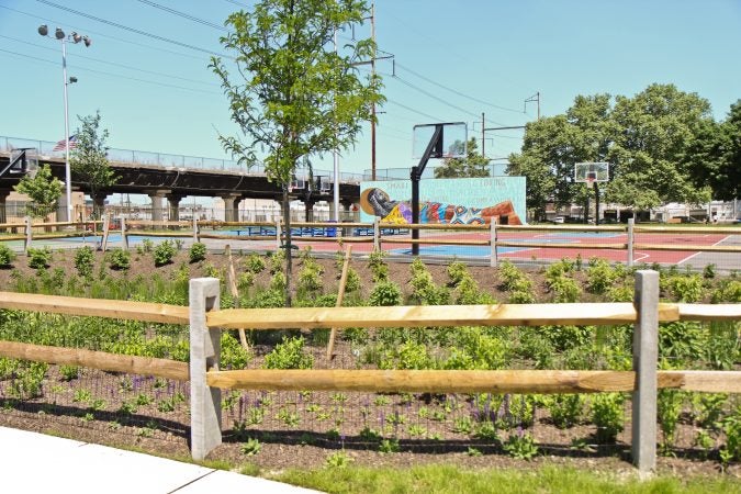 Smith Playground in South Philadelphia. (Kimberly Paynter/WHYY)