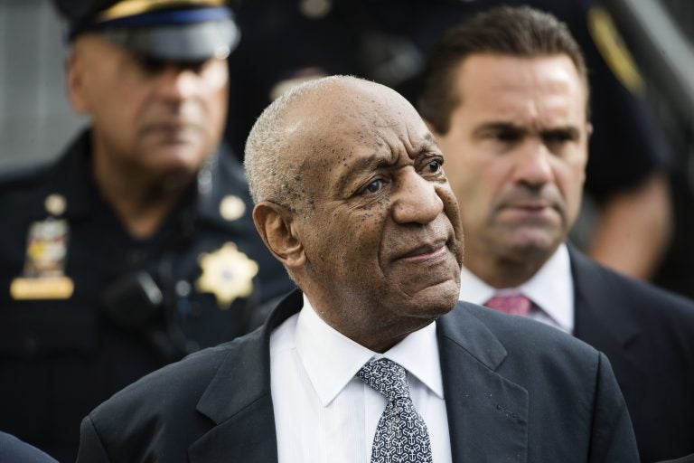 Bill Cosby walks from the Montgomery County Courthouse during his sexual assault trial in Norristown, Pa., Thursday, June 8, 2017. (Matt Rourke/AP Photo)