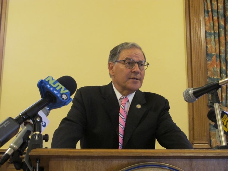 Assembly Republican Leader Jon Bramnick says he expects a showdown over Gov. Phil Murphy's spending plan and proposal to hike taxes. (Phil Gregory/WHYY)