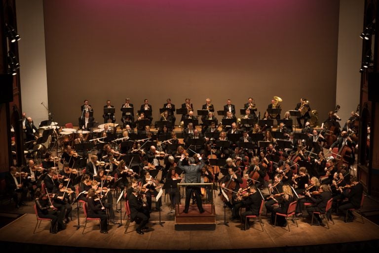 The Delaware Symphony Orchestra performs at the Grand Opera House in Wilmington. (Joe del Tufo/Moonloop Photography)