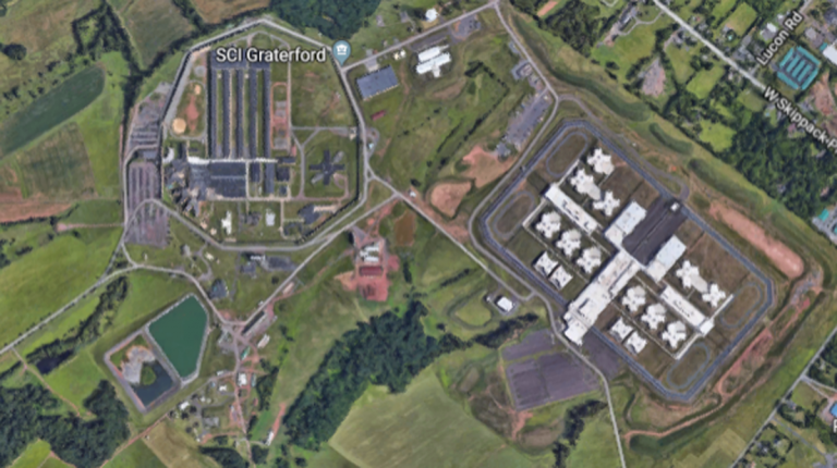 Graterford Prison and SCI Phoenix Project
in Pennsylvania (https://goo.gl/maps/2iMTaZiqphH2)