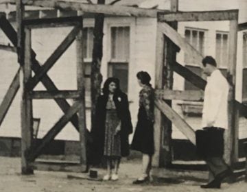 A 1943 photograph of a detention hospital for infected women in Leesville, LA.