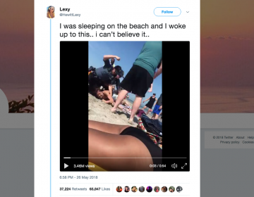 Twitter video shows Wildwood police officers hitting a woman