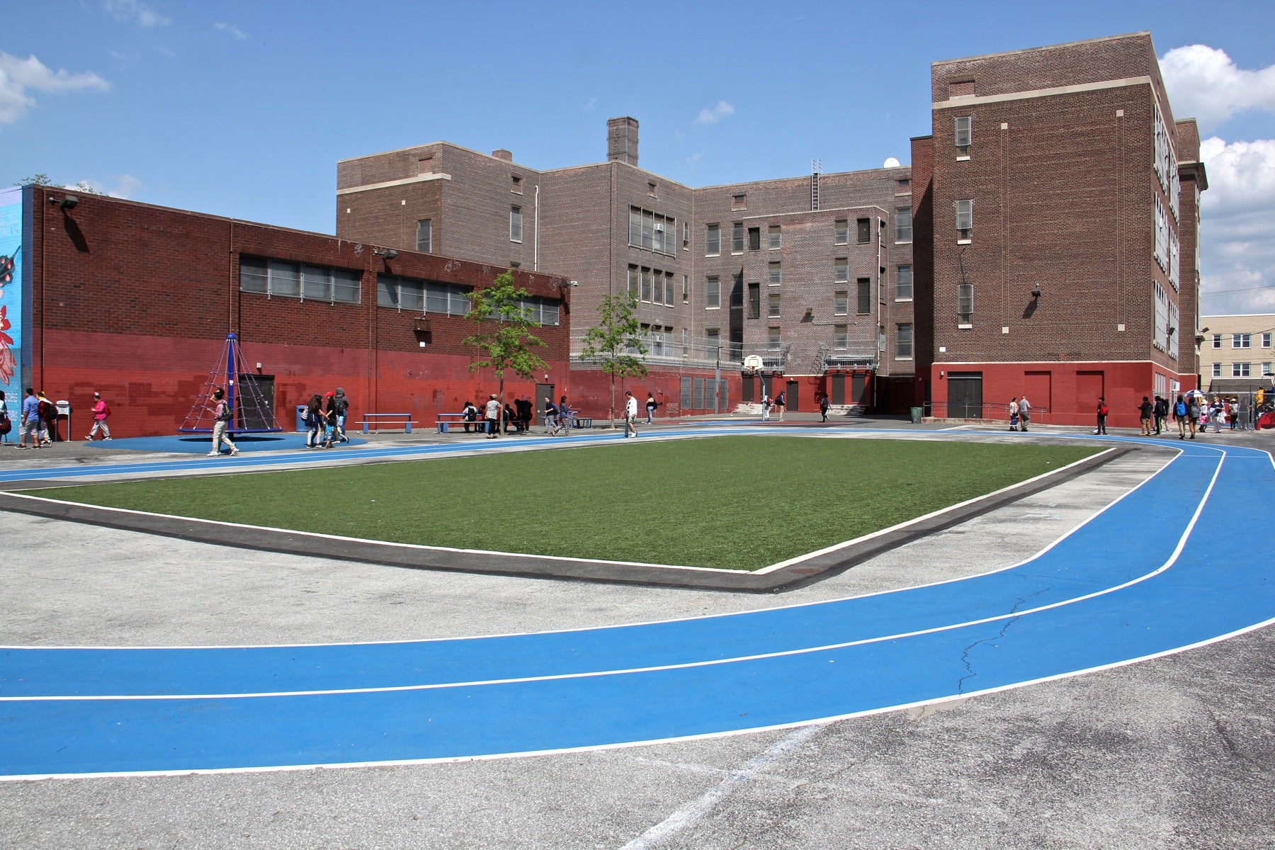 Designed For Green Play A South Philly Schoolyard Wins Recognition WHYY