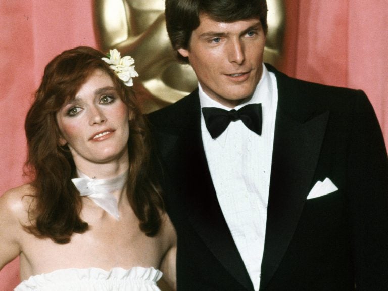 Actress Margot Kidder is seen here with her Superman costar Christopher Reeve. Actress Margot Kidder is seen here with her Superman costar Christopher Reeve.
(Reed Saxon/AP)
