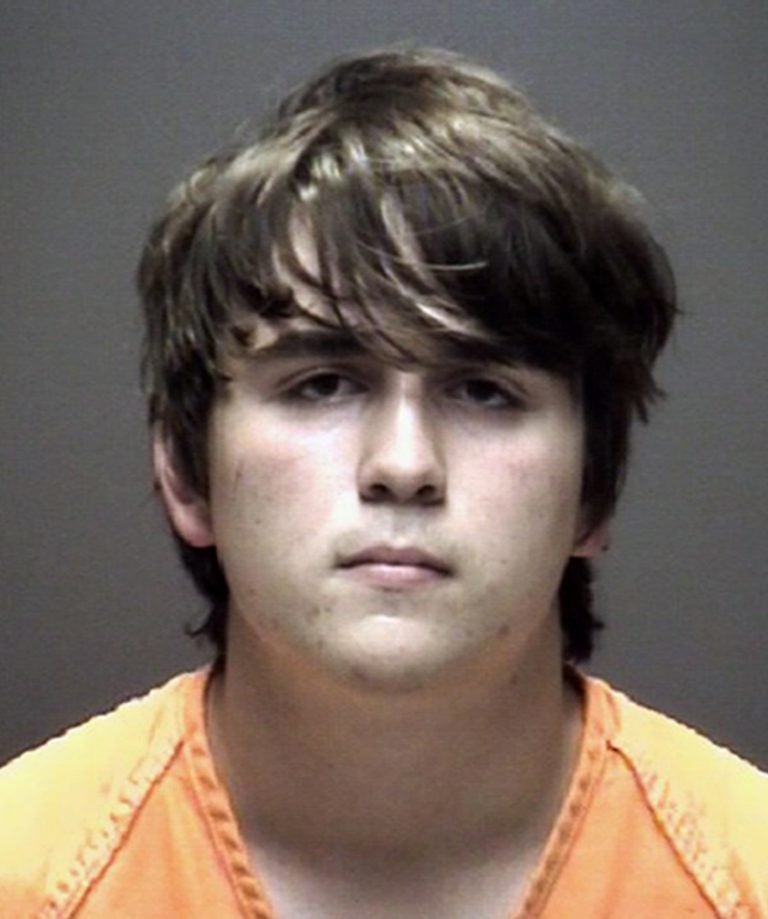 This photo provided by the Galveston County Sheriff's Office shows Dimitrios Pagourtzis, who law enforcement officials took into custody on Friday and identified as the suspect in the deadly school shooting in Santa Fe, Texas. (Galveston County Sheriff's Office via AP)