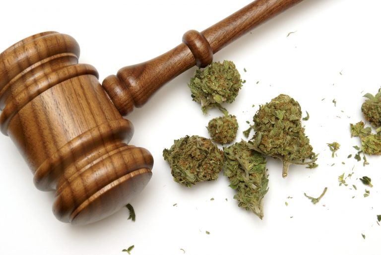 The finale hour of Sunday morning's marathon General Assembly session saw lawmakers give final approval to a bill that would guarantee expungement to those with one conviction of marijuana possession or use. (bigstockphoto.com)