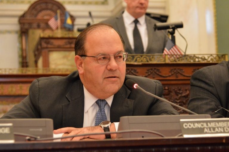 Philadelphia Councilman Allan Domb has proposed the city get tougher on collecting taxes from out-of-town property owners. (Tom MacDonald/WHYY)