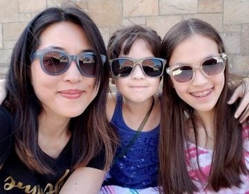 Christine Koh and her daughters. (Provided)