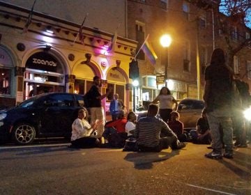 Implicit bias trainings were done in the Gayborhood following protests of racist behavior in the neighborhood. (Peter Crimmins/WHYY)